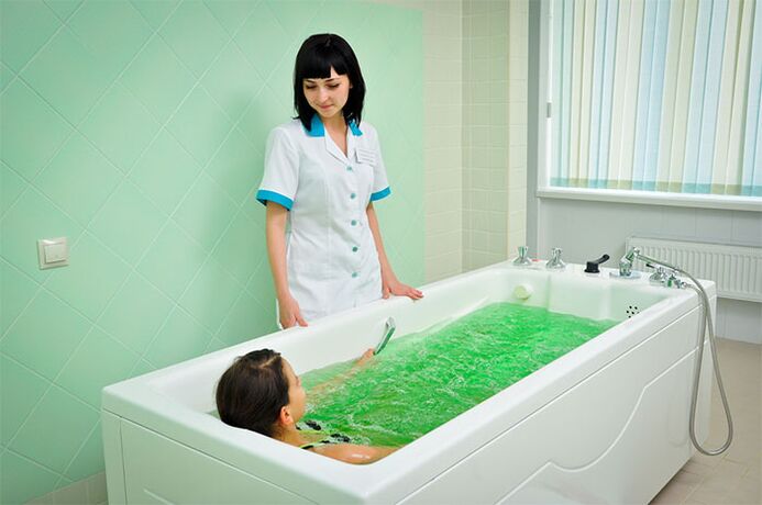 Therapeutic bath is an effective procedure in the treatment of arthrosis