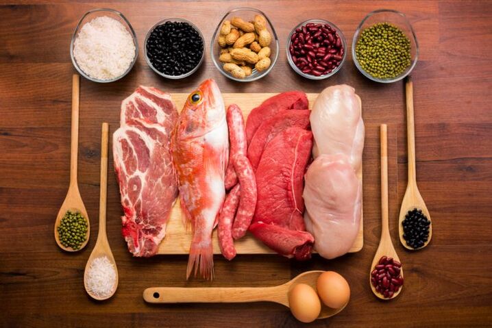 food for arthrosis of the ankle joint