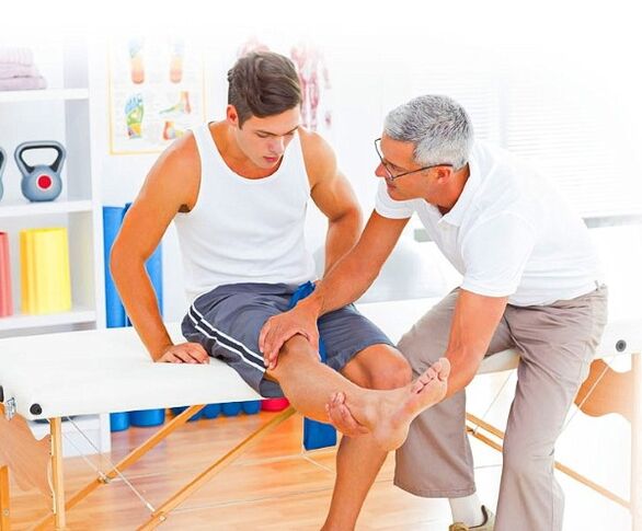 Manual therapy of joint pain caused by osteoarthritis